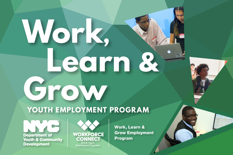 NYC Work, Learn and Grow logo